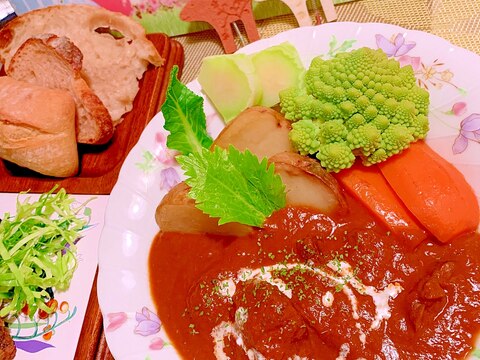 コンソメもルゥも使わない鹿肉のシチュー